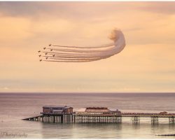 Cromer Pier and Red Arrows