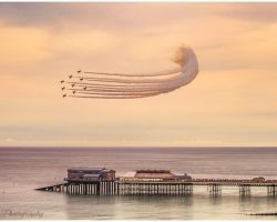 Cromer Pier and Red Arrows